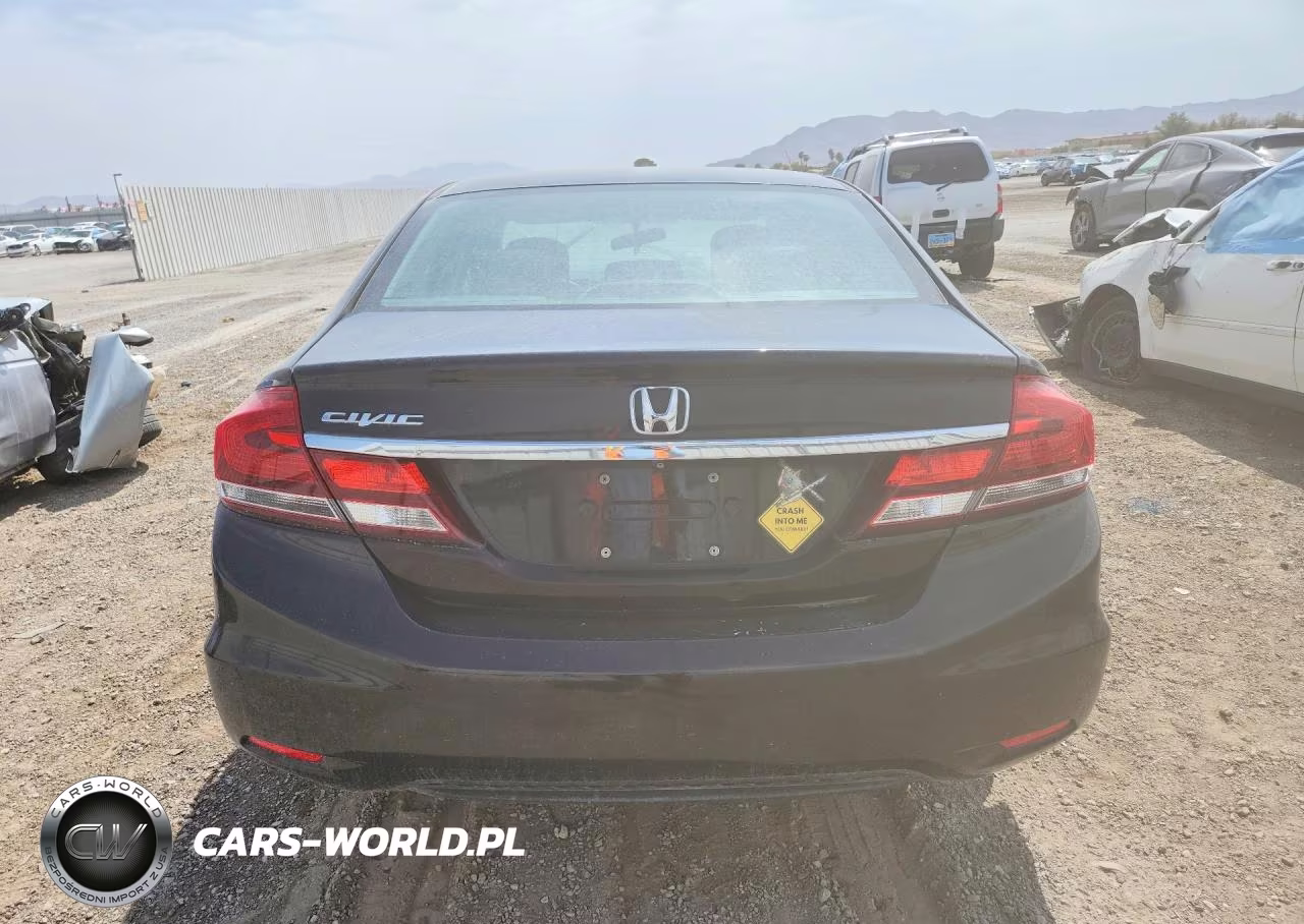 2014 Honda Civic Lx VIN:19XFB2F53EE222310 - 6