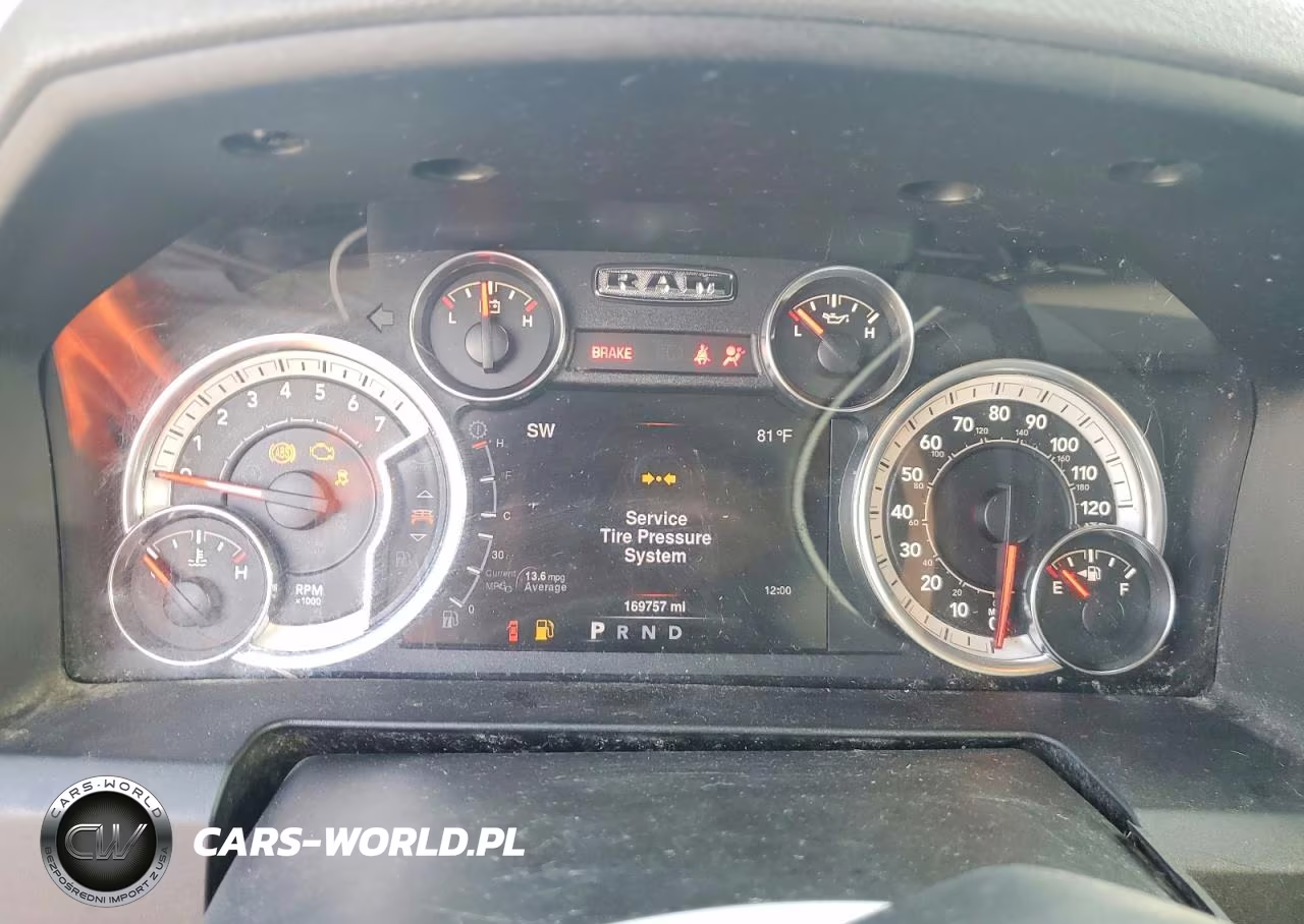 2013 Ram 1500 Slt VIN:1C6RR6GP7DS618338 - 9