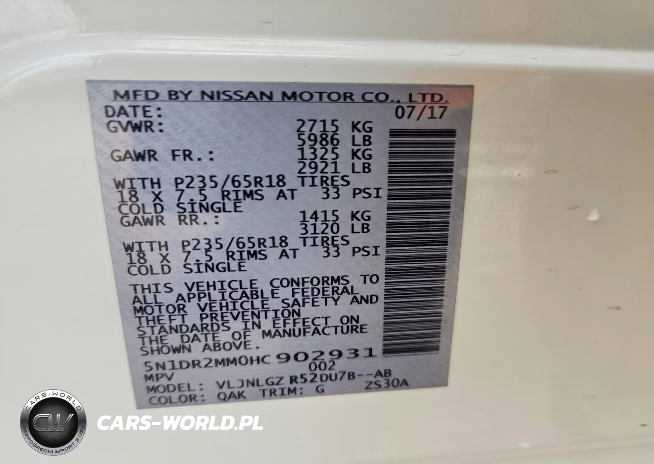 2017 Nissan Pathfinder Sl VIN:5N1DR2MM0HC902931 - 14