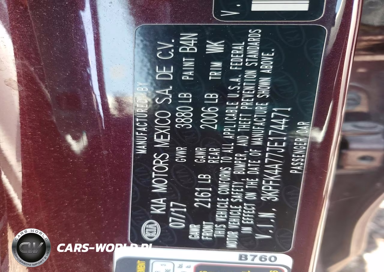 2018 Kia Forte Lx VIN:3KPFK4A77JE174471 - 12