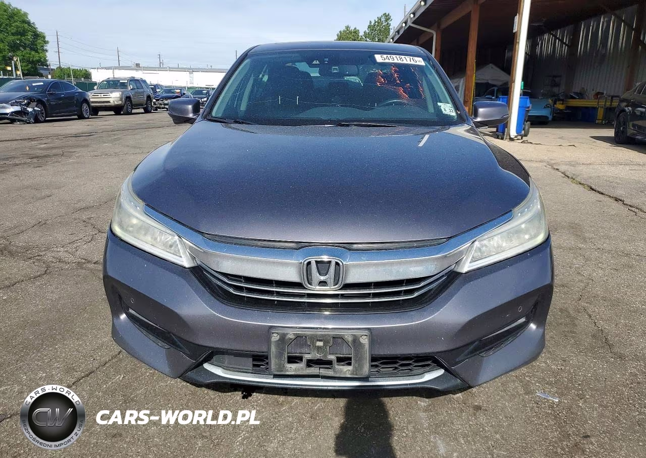 2017 Honda Accord Touring Hybrid VIN:JHMCR6F78HC027739 - 5