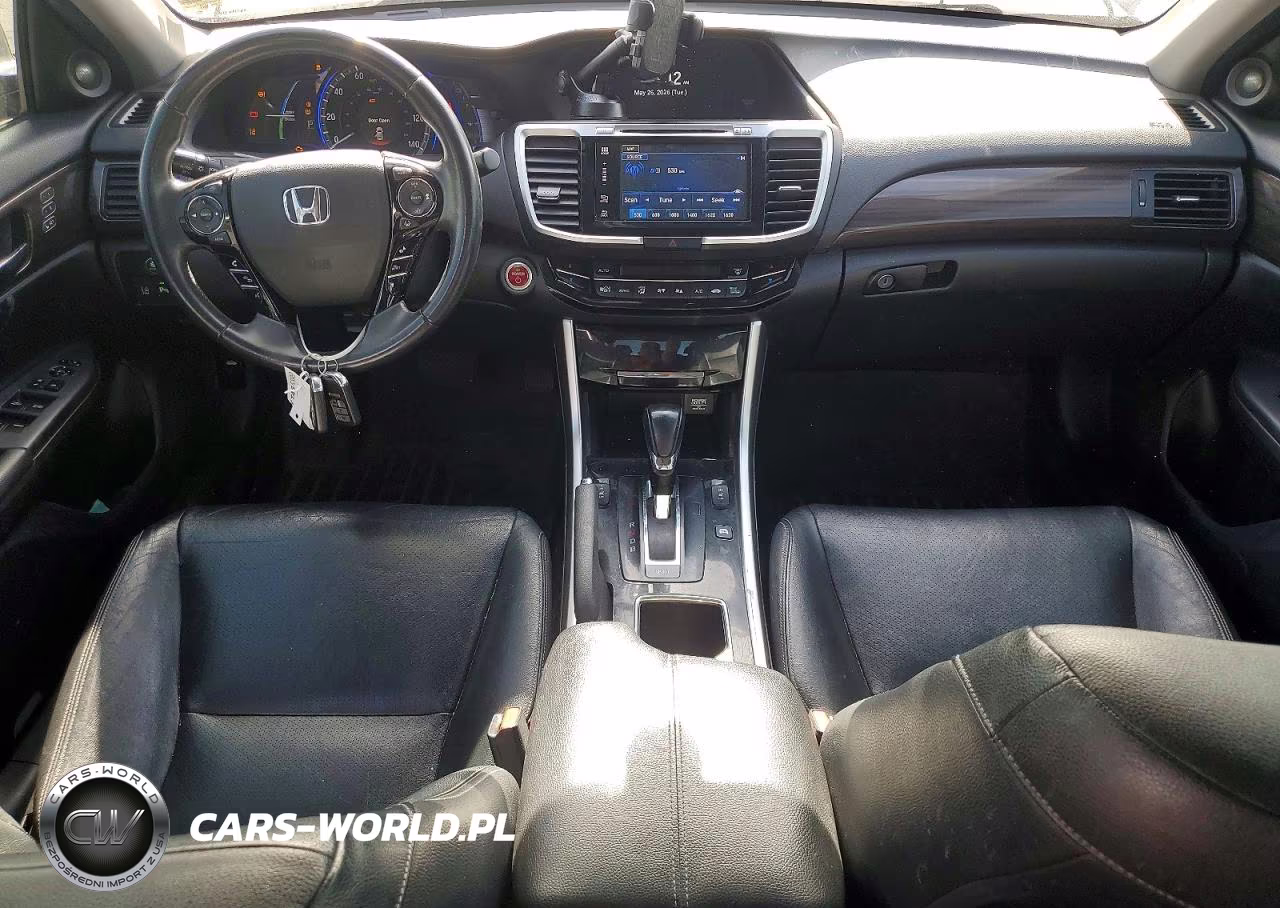 2017 Honda Accord Touring Hybrid VIN:JHMCR6F78HC027739 - 8