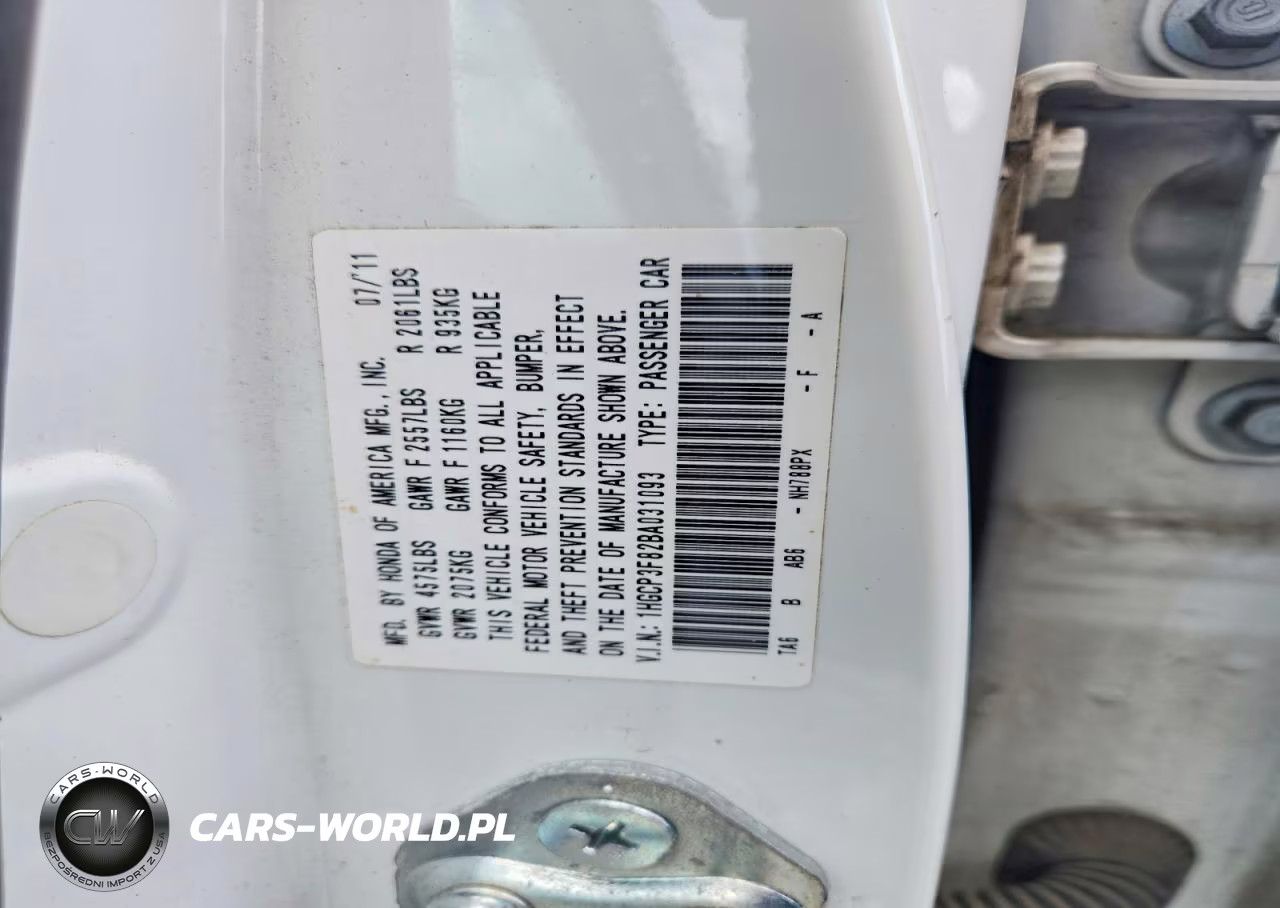 2011 Honda Accord Exl VIN:1HGCP3F82BA031093 - 13