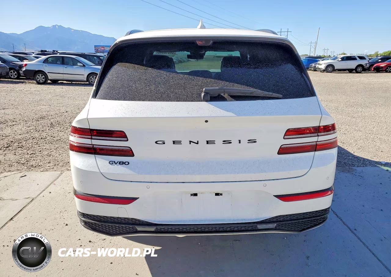 2026 Genesis Gv80 Prestige Black VIN:KMUHCESCXTU298436 - 6