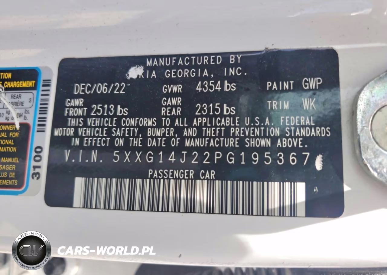 2023 Kia K5 Lxs VIN:5XXG14J22PG195367 - 12