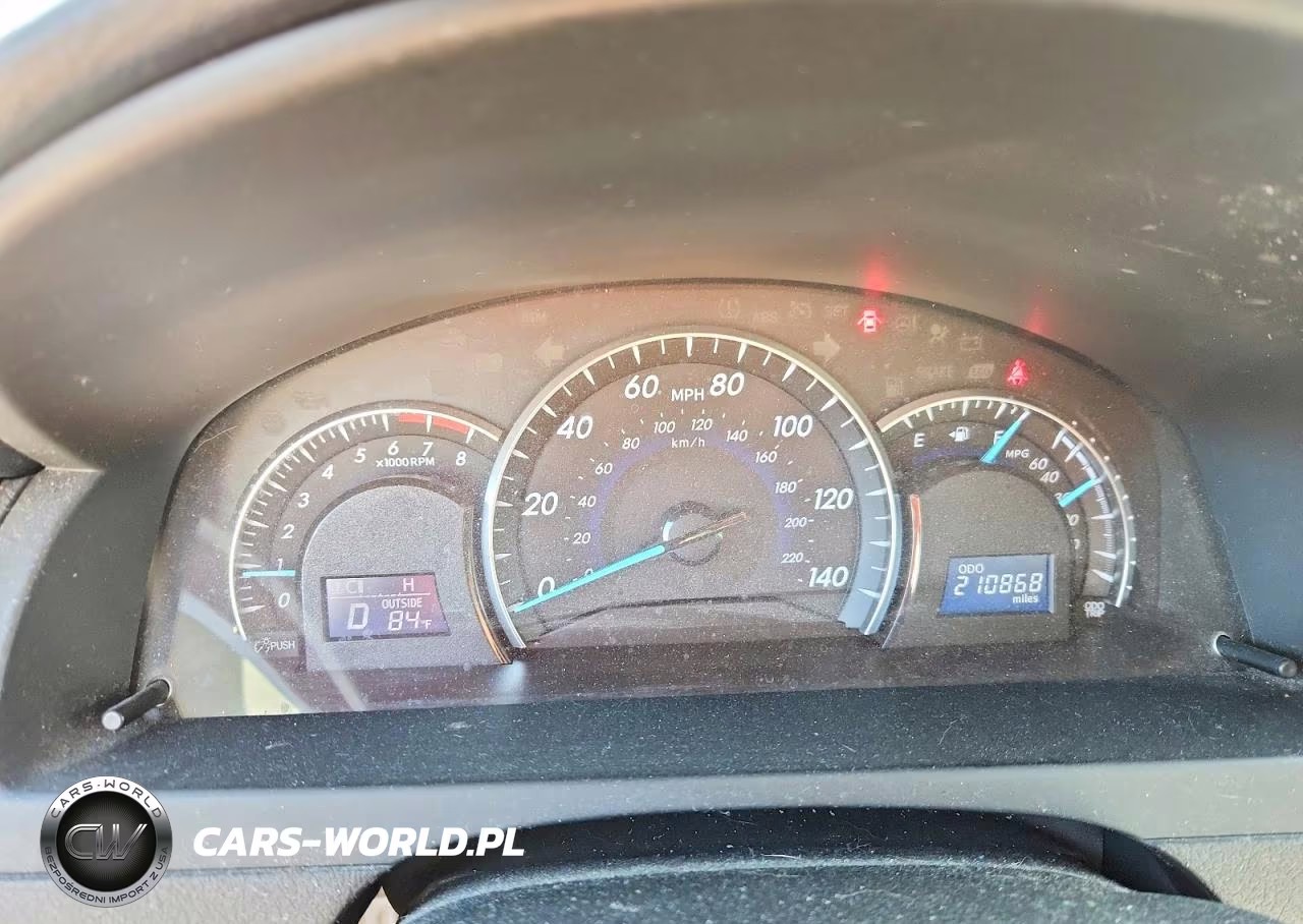 2012 Toyota Camry Xle VIN:4T4BF1FK7CR225097 - 9