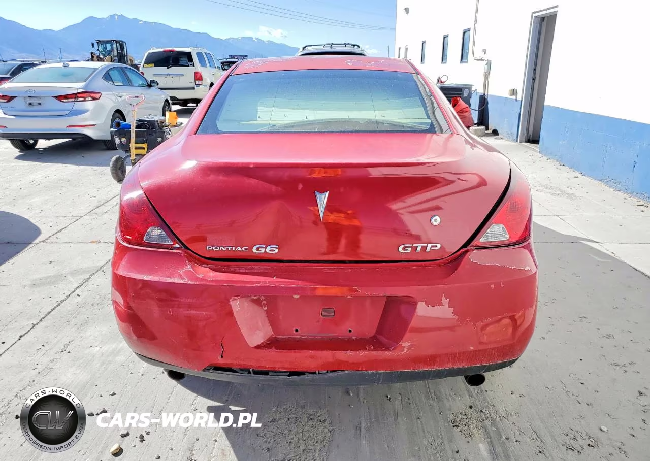 2006 Pontiac G6 Gtp VIN:1G2ZM151264146277 - 6