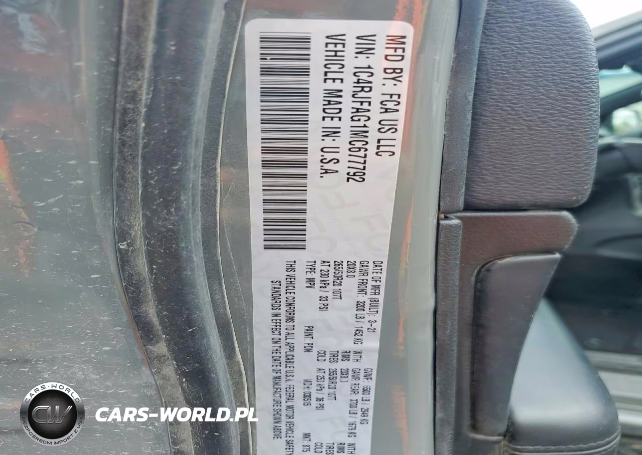 2021 Jeep Grand Cherokee Laredo VIN:1C4RJFAG1MC677792 - 13