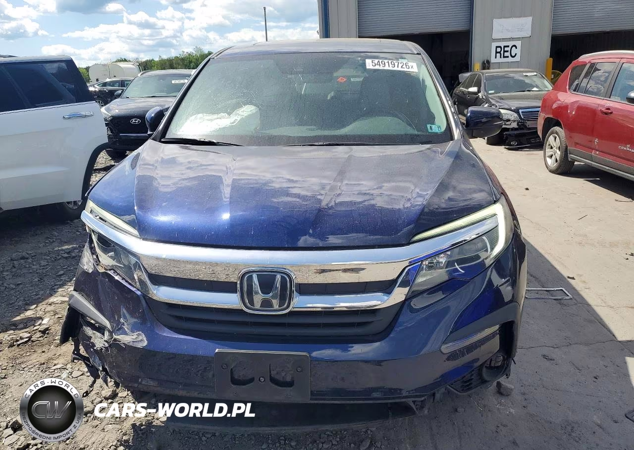 2020 Honda Pilot Exl VIN:5FNYF6H52LB042129 - 5