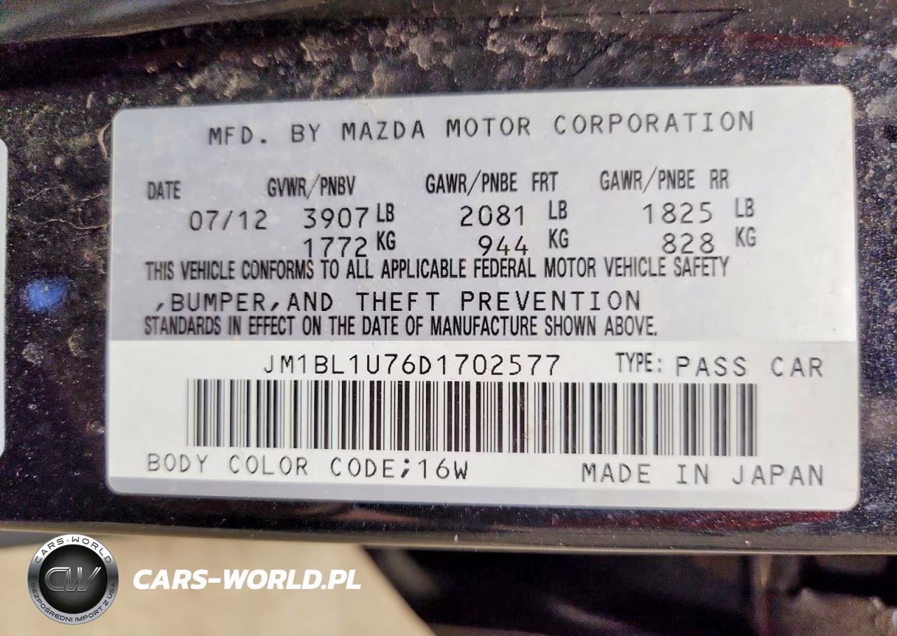 2013 Mazda 3 I VIN:JM1BL1U76D1702577 - 13
