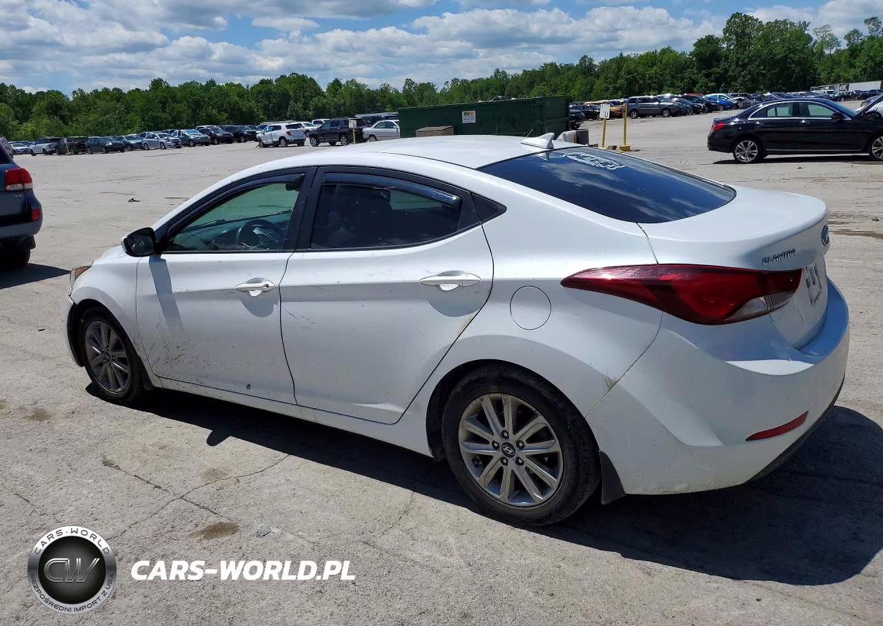 2016 Hyundai Elantra Se VIN:5NPDH4AE8GH681517 - 2