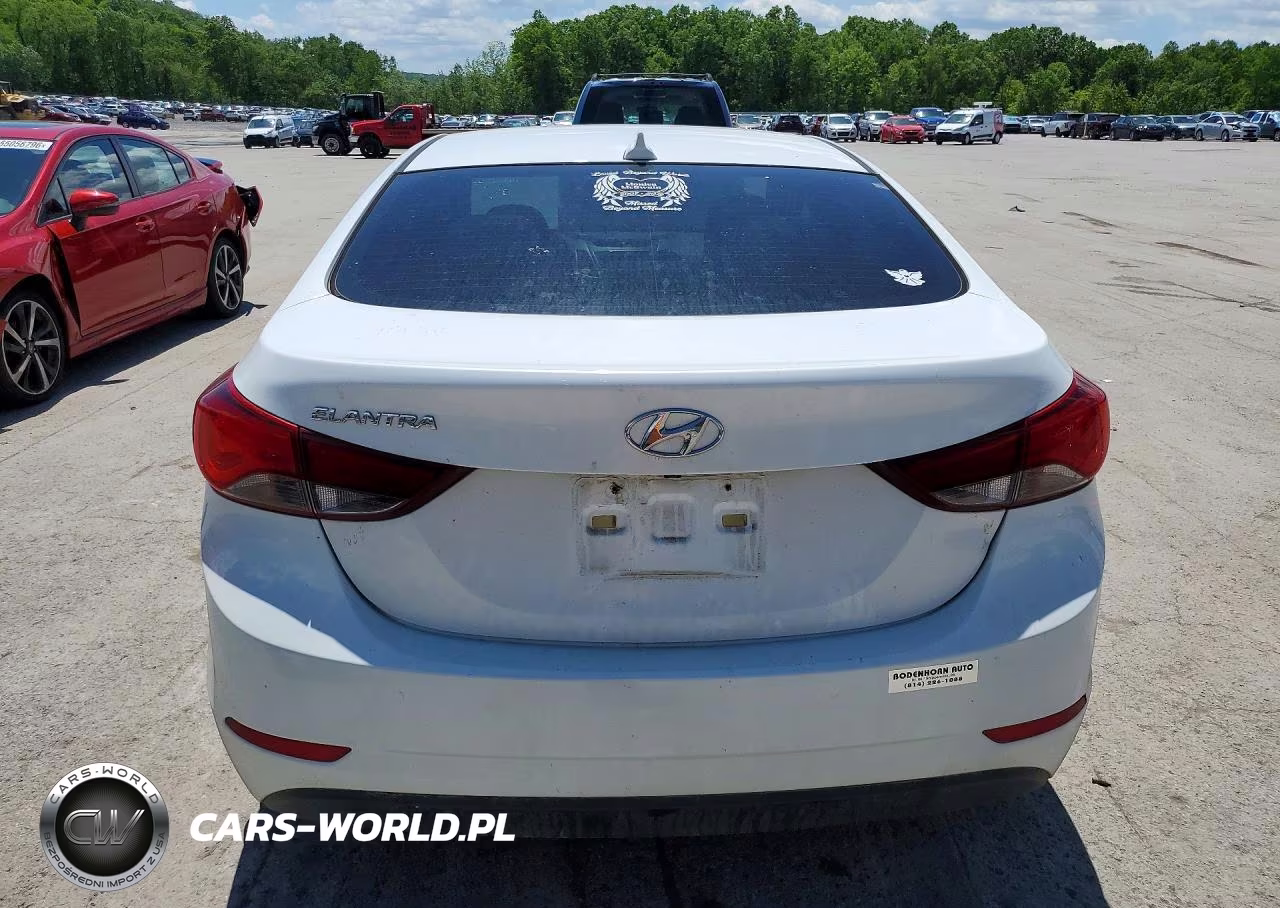 2016 Hyundai Elantra Se VIN:5NPDH4AE8GH681517 - 6