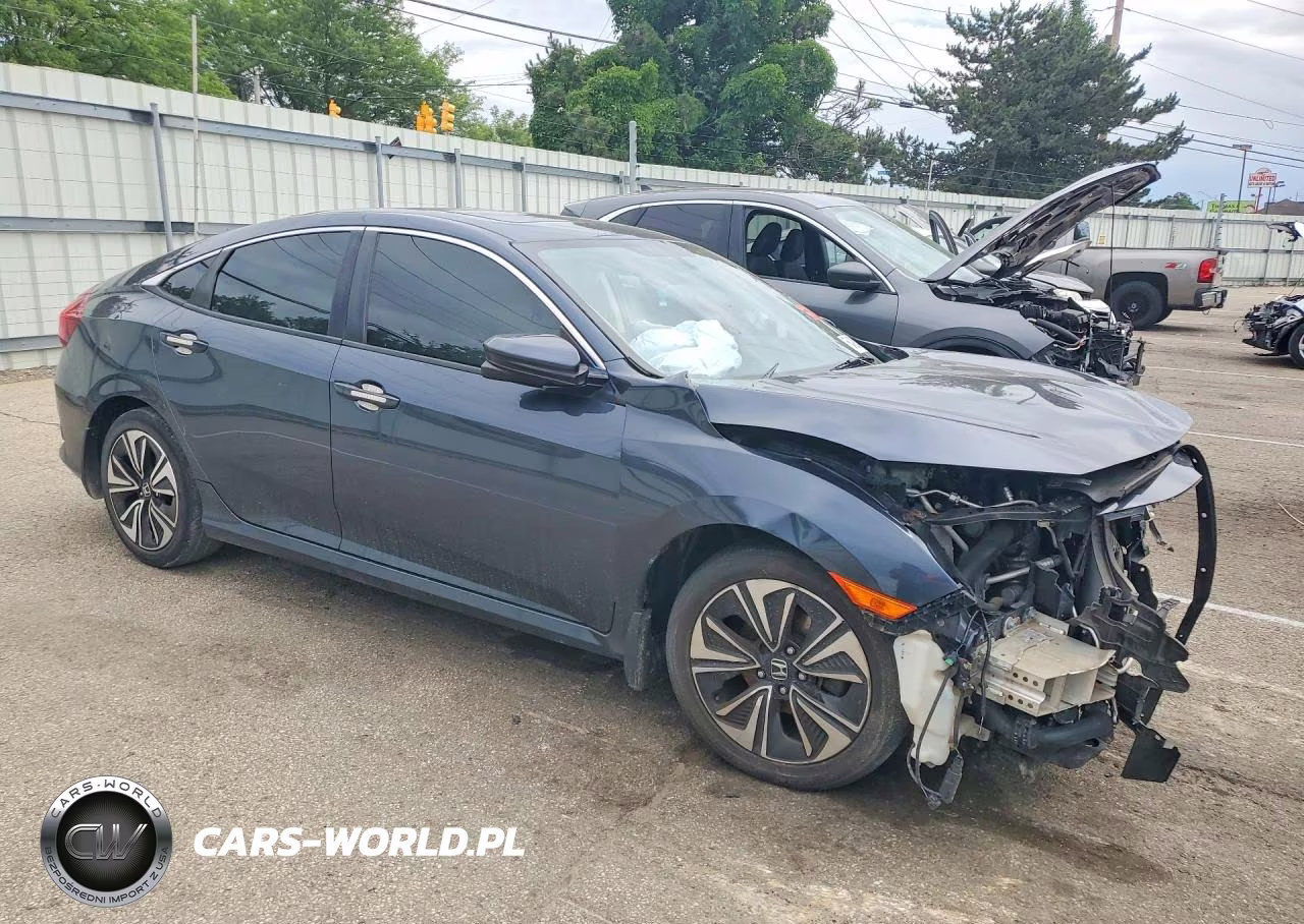 2017 Honda Civic 4D Ex VIN:19XFC1F3XHE214201 - 4