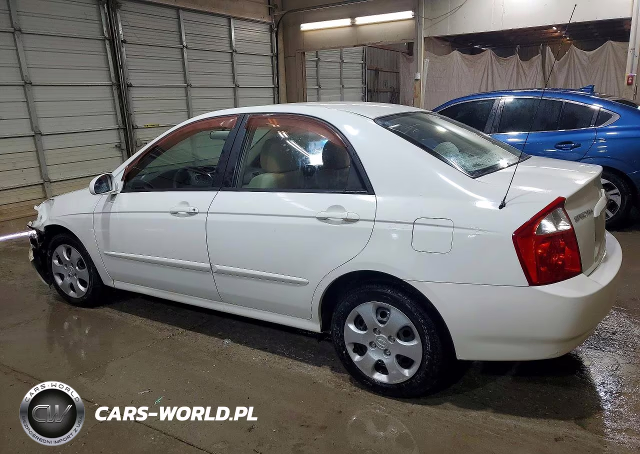 2006 Kia Spectra Ex VIN:KNAFE121665280040 - 2