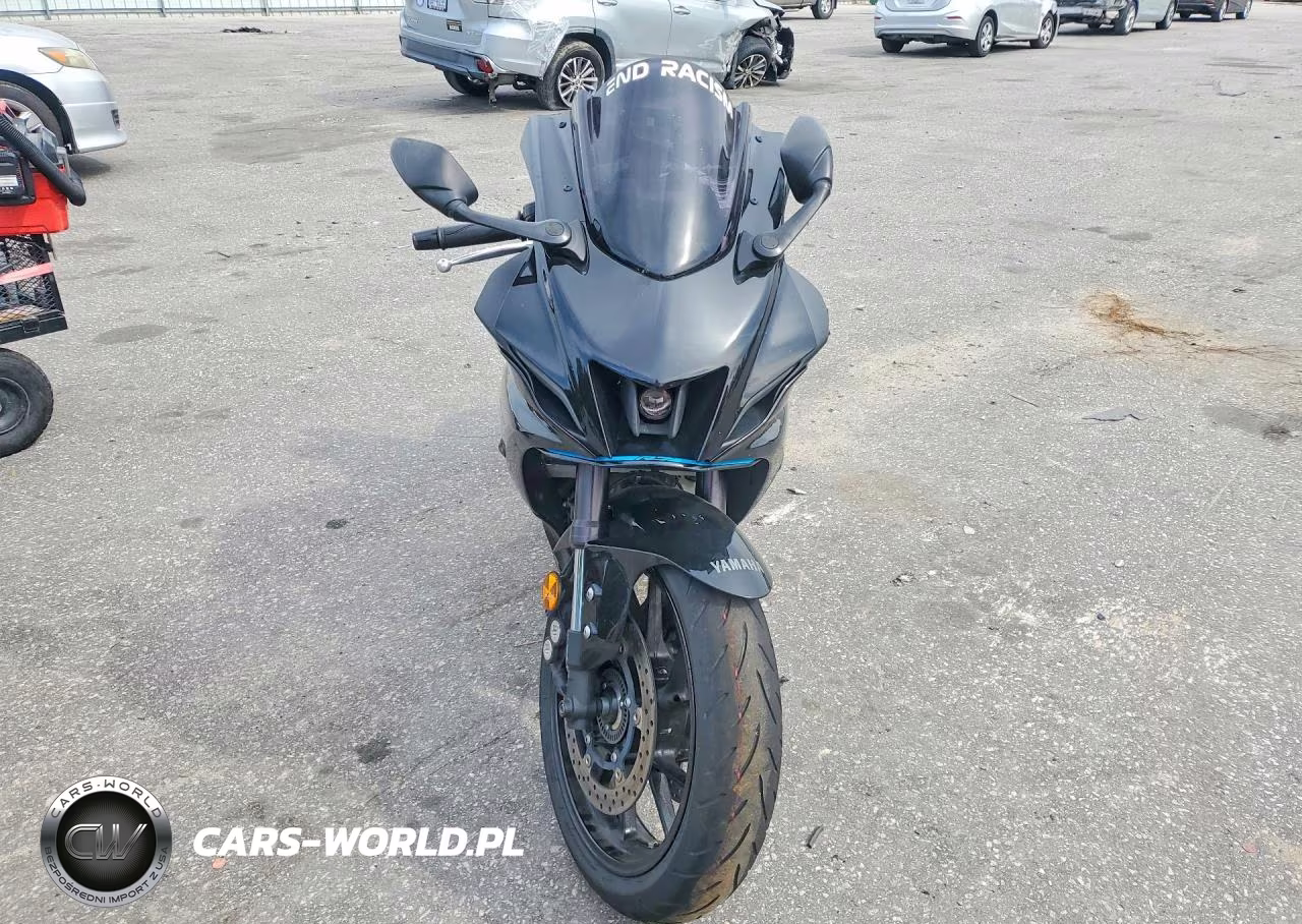 2022 Yamaha Yzfr7 VIN:JYARM38E3NA001802 - 2