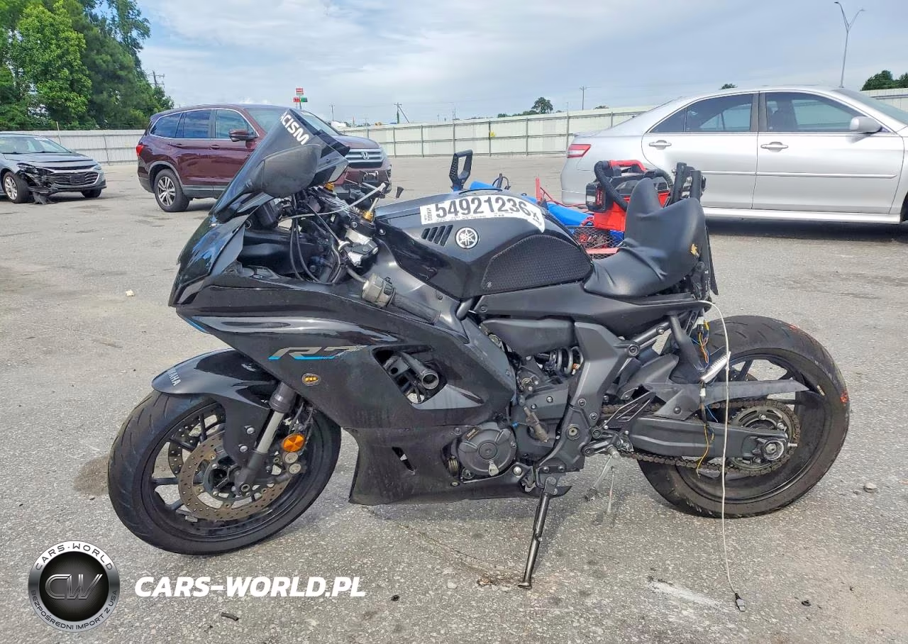 2022 Yamaha Yzfr7 VIN:JYARM38E3NA001802 - 3