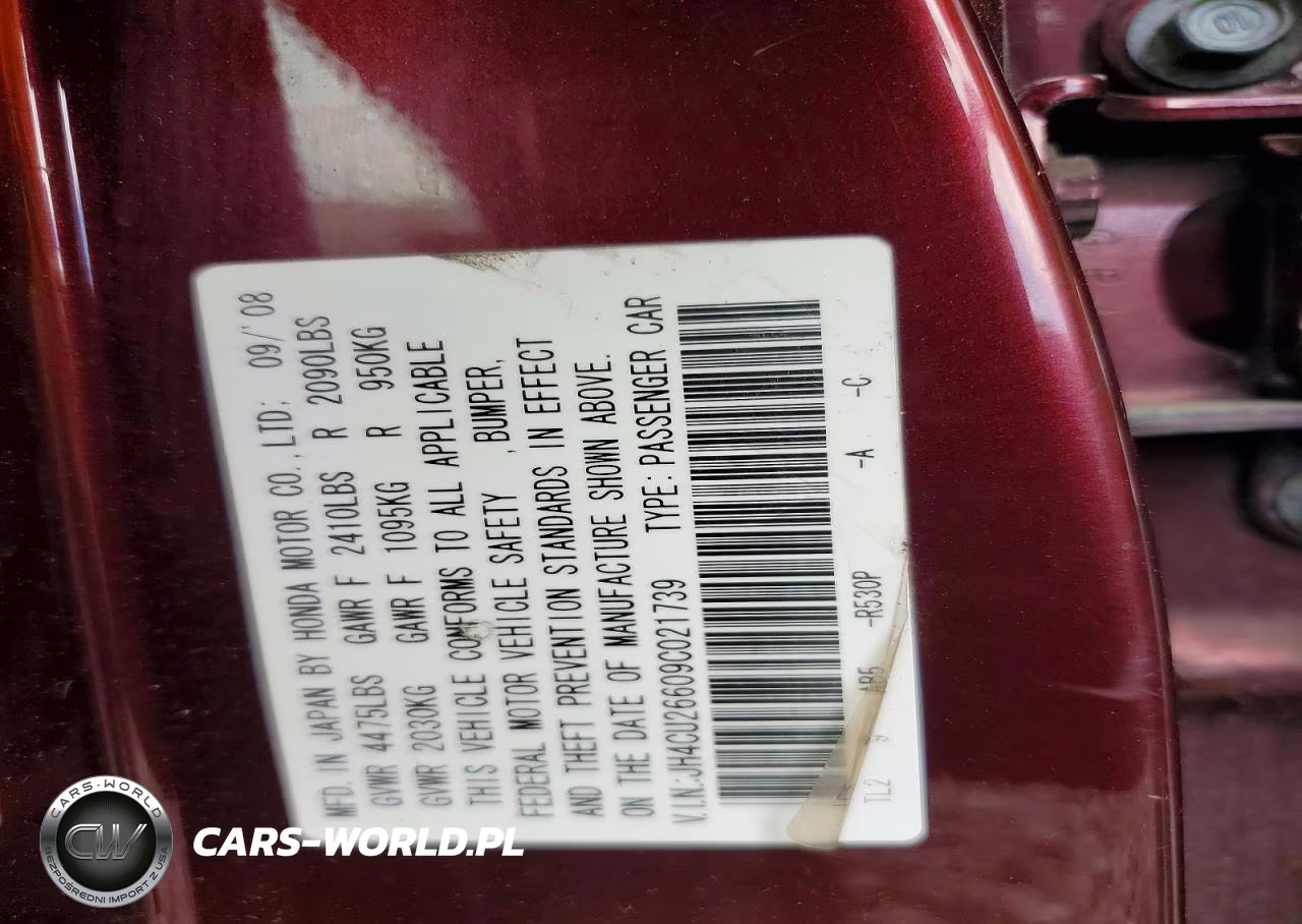 2009 Acura Tsx VIN:JH4CU26609C021739 - 12