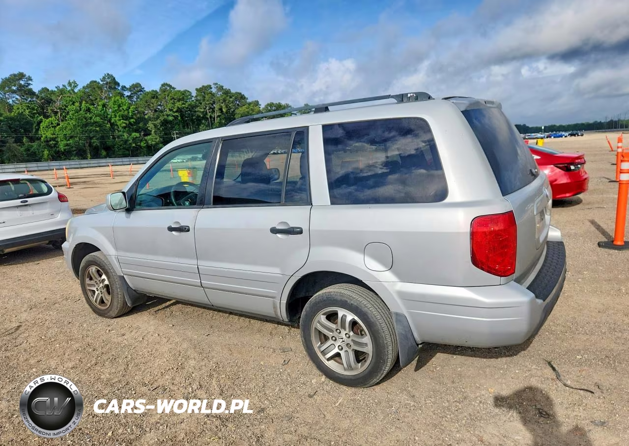 2004 Honda Pilot Ex VIN:2HKYF18414H539010 - 2