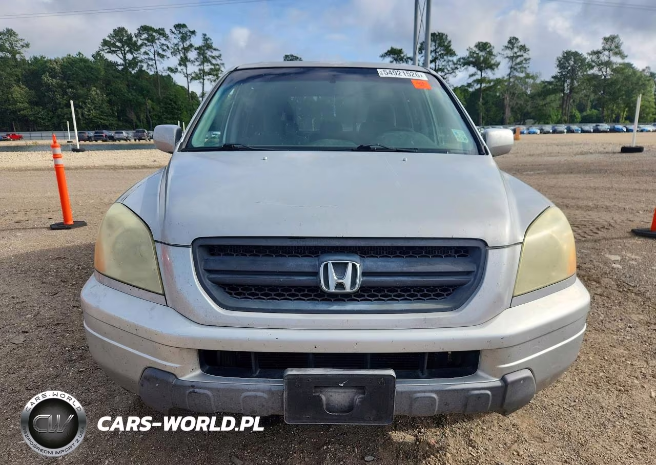 2004 Honda Pilot Ex VIN:2HKYF18414H539010 - 5