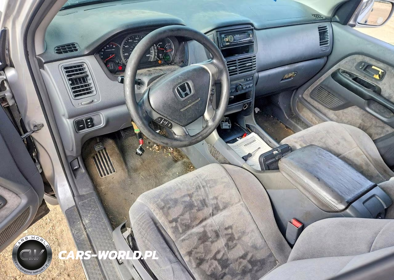 2004 Honda Pilot Ex VIN:2HKYF18414H539010 - 8