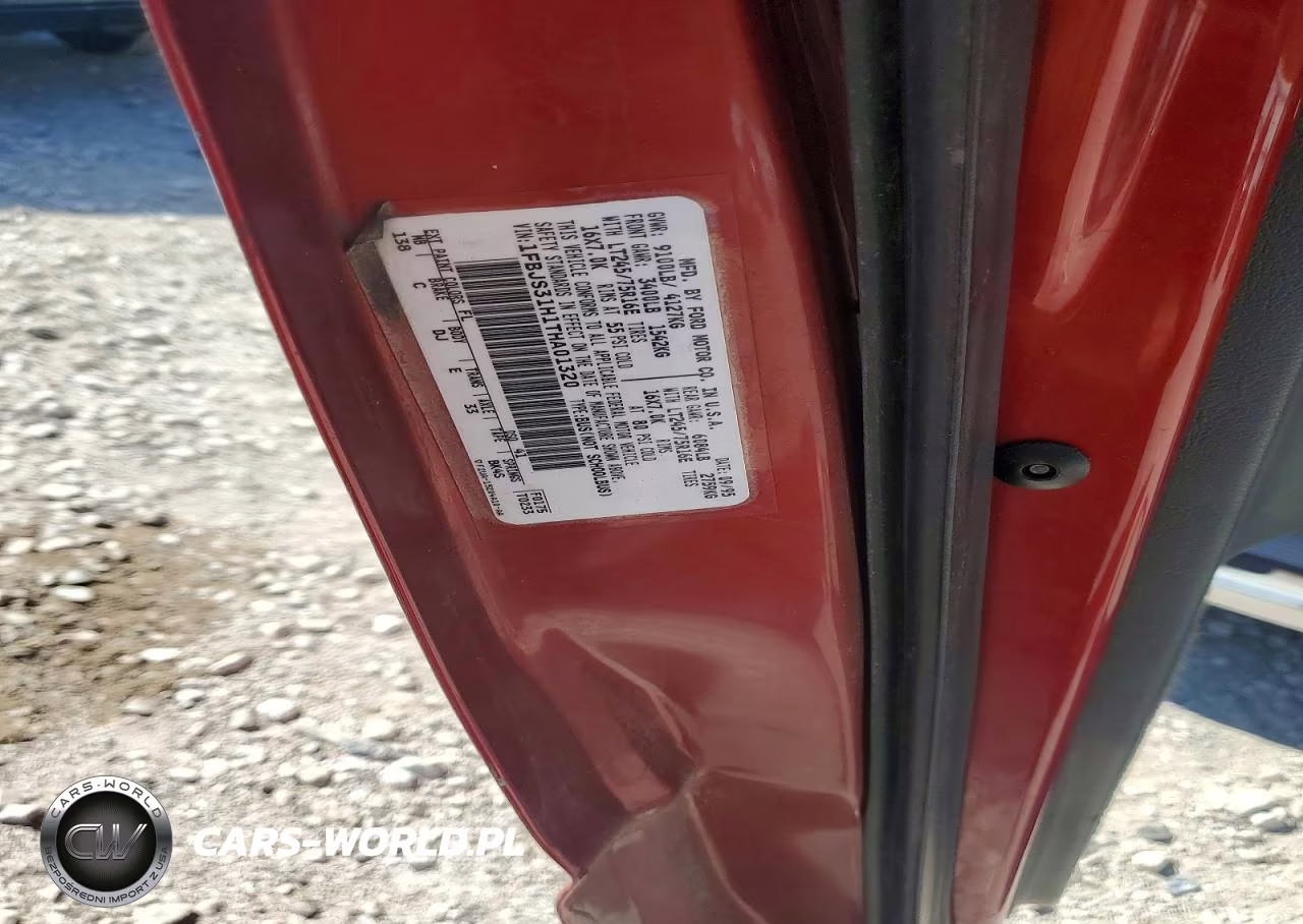1996 Ford Econoline E350 Super Duty VIN:1FBJS31H1THA01320 - 13