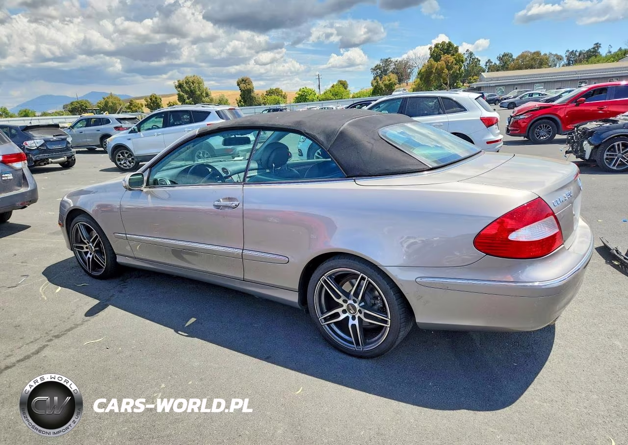 2006 Mercedes-Benz Clk 350 VIN:WDBTK56G36T064144 - 2