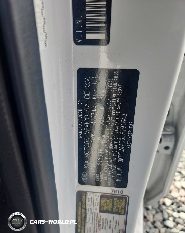 2020 Kia Forte Lxs VIN:3KPF24AD6LE191643 - 12