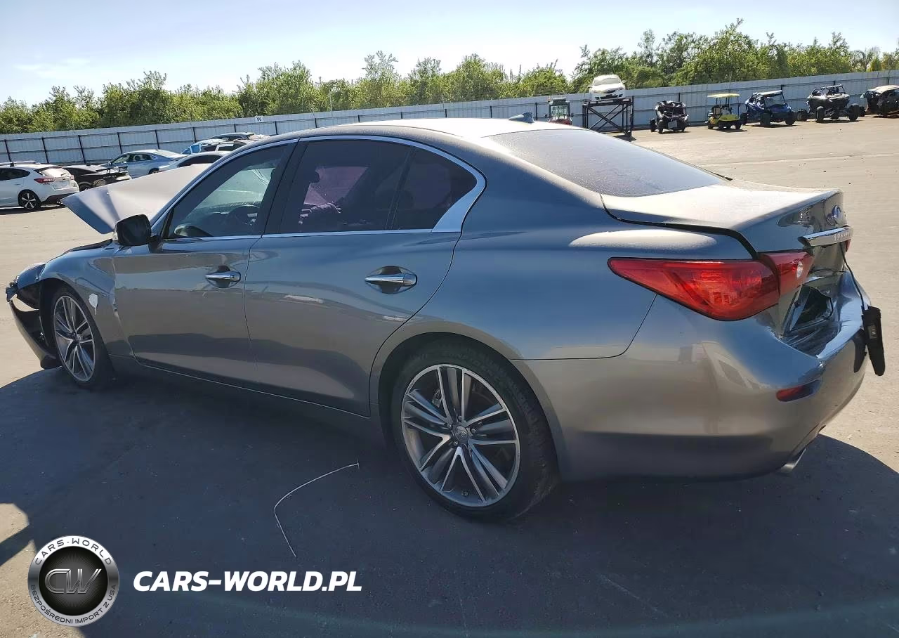 2014 Infiniti Q50 Hybrid VIN:JN1AV7AP3EM692154 - 2