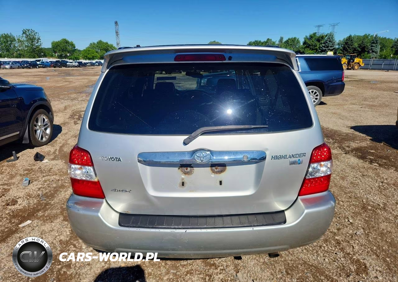 2007 Toyota Highlander Hybrid VIN:JTEEW21A370045981 - 6