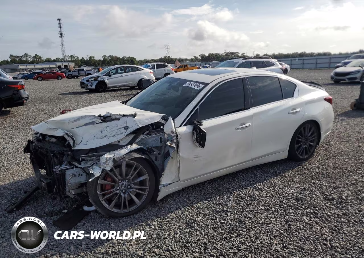 2018 Infiniti Q50 Red Sport 400 – zdjęcie 1 z 12