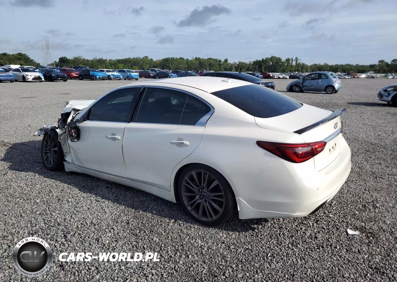 2018 Infiniti Q50 Red Sport 400 VIN:JN1FV7AP4JM461229 - 2