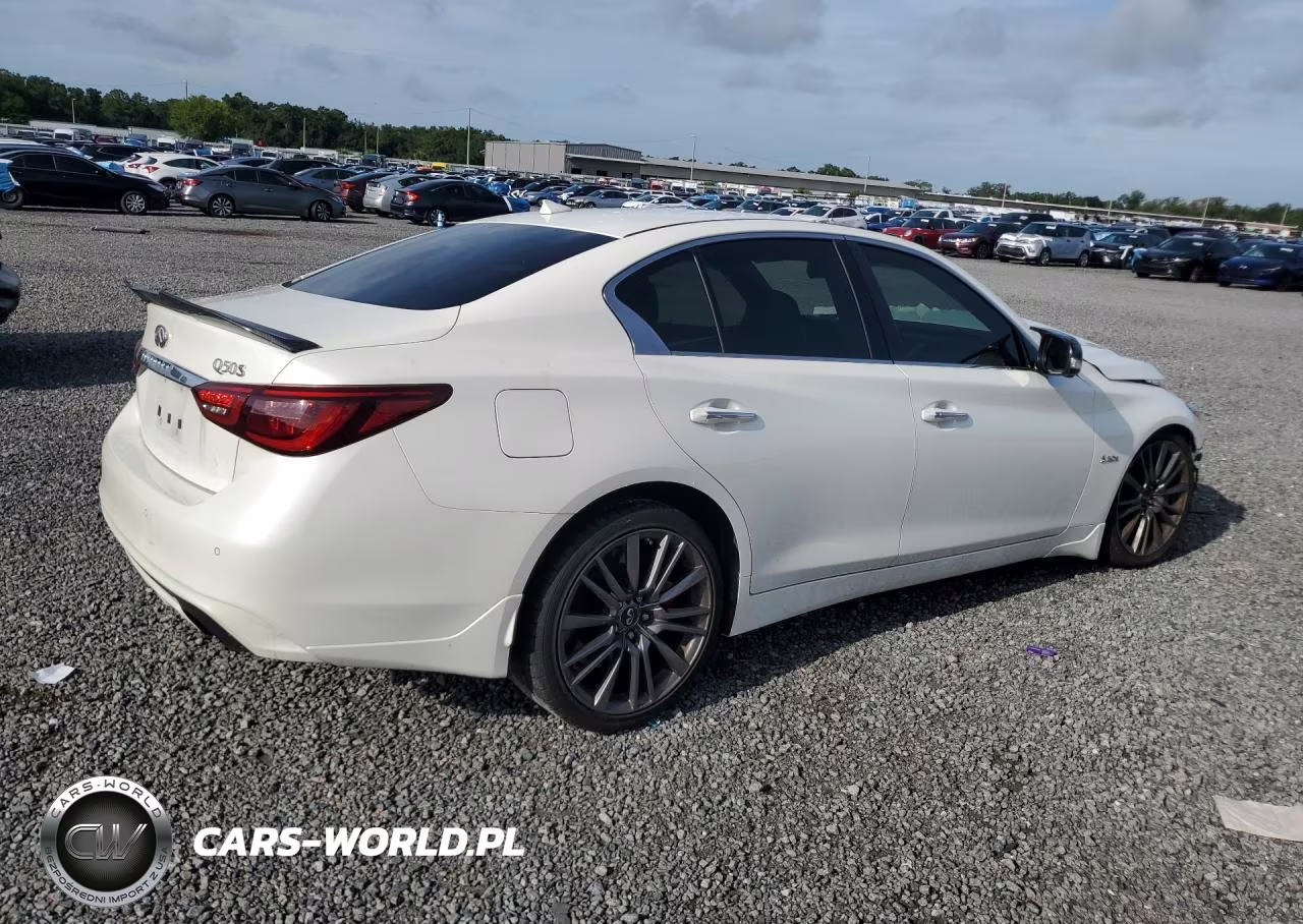 2018 Infiniti Q50 Red Sport 400 VIN:JN1FV7AP4JM461229 - 3