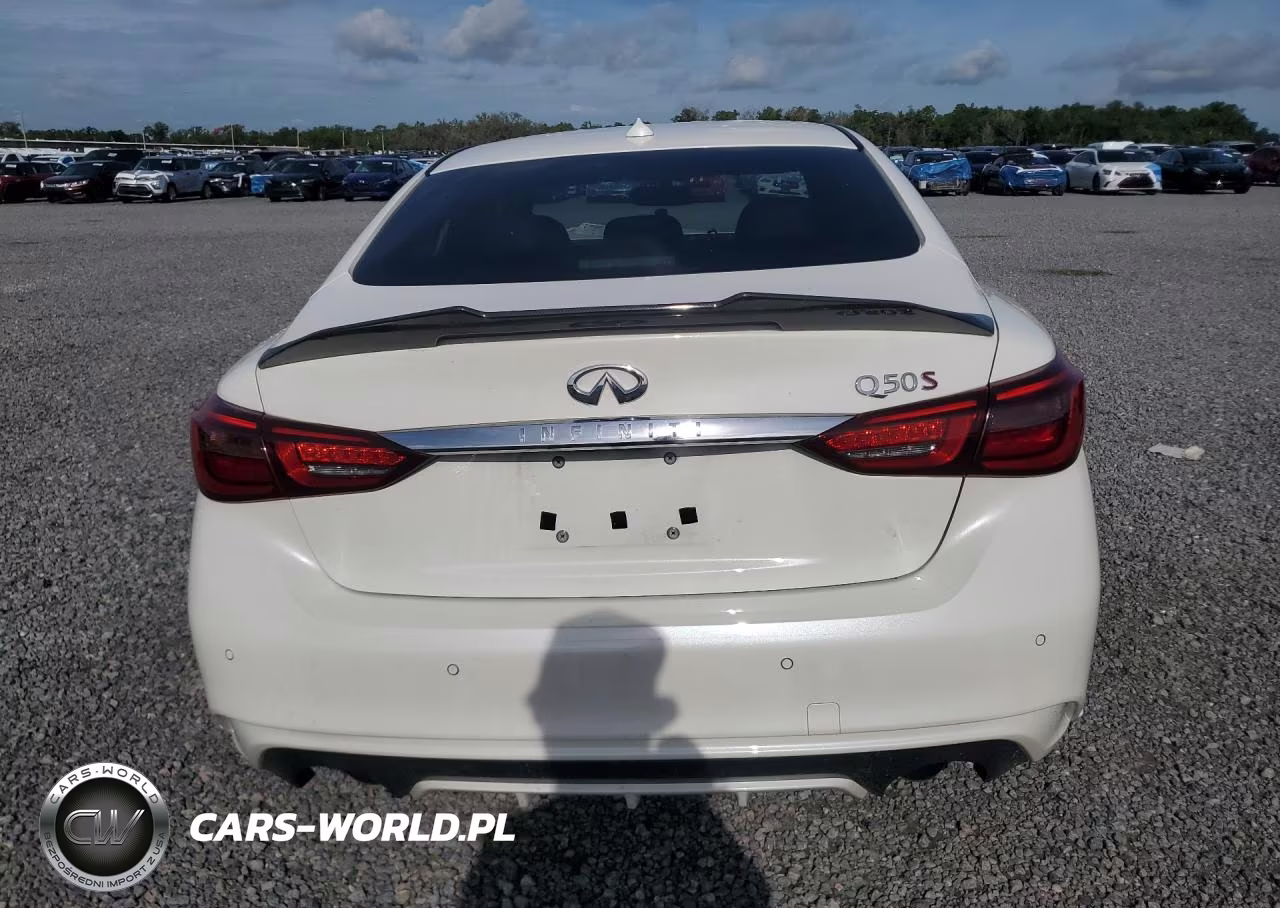 2018 Infiniti Q50 Red Sport 400 VIN:JN1FV7AP4JM461229 - 6
