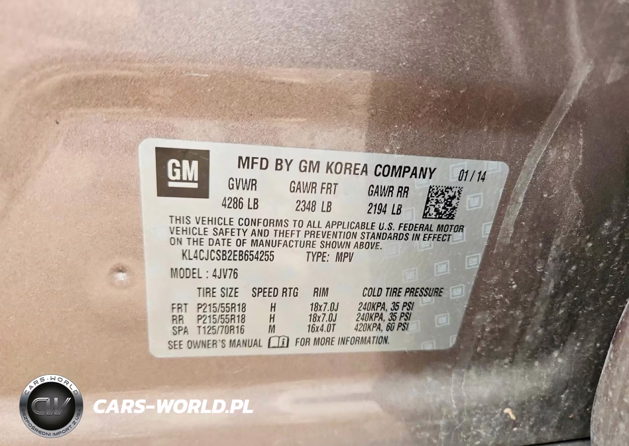 2014 Buick Encore VIN:KL4CJCSB2EB654255 - 12