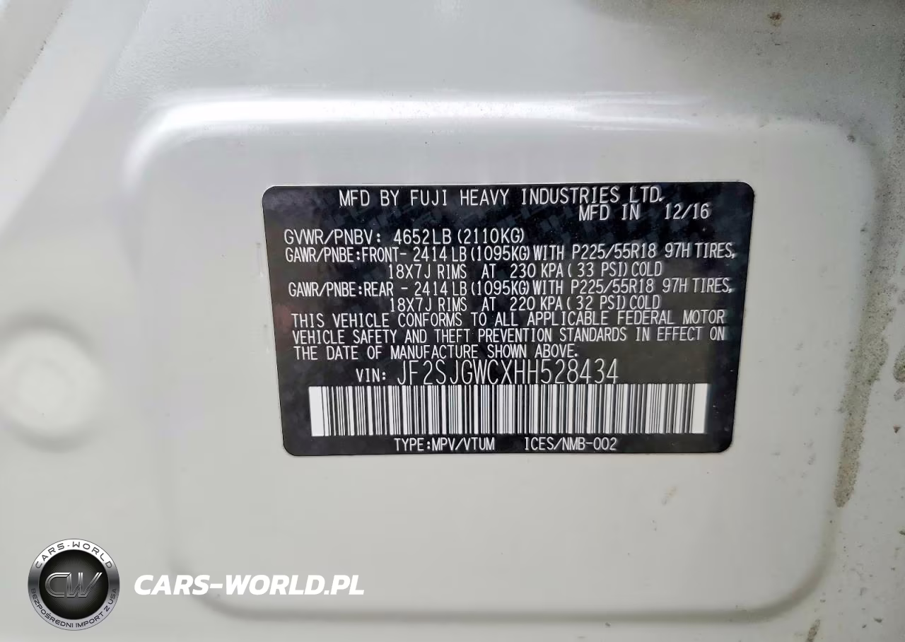 2017 Subaru Forester 2.0Xt Touring VIN:JF2SJGWCXHH528434 - 13