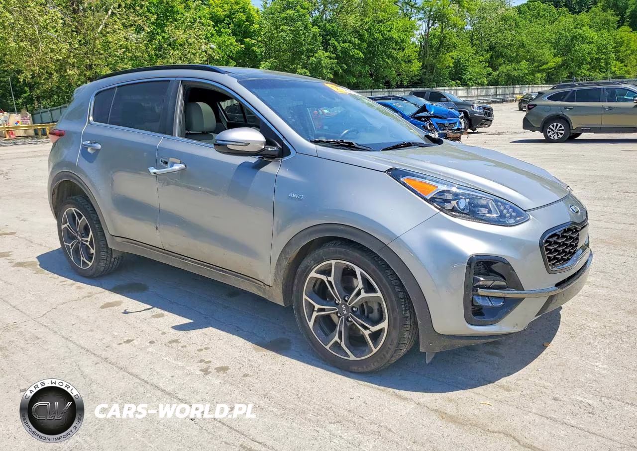 2021 Kia Sportage Sx VIN:KNDPRCA67M7899932 - 4