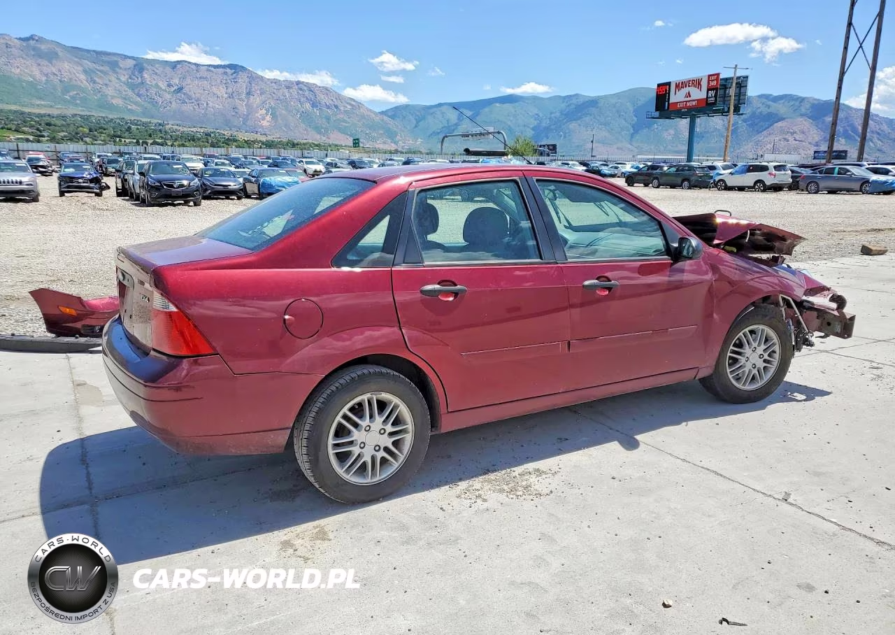 2006 Ford Focus Zx4 VIN:1FAHP34N86W108710 - 3