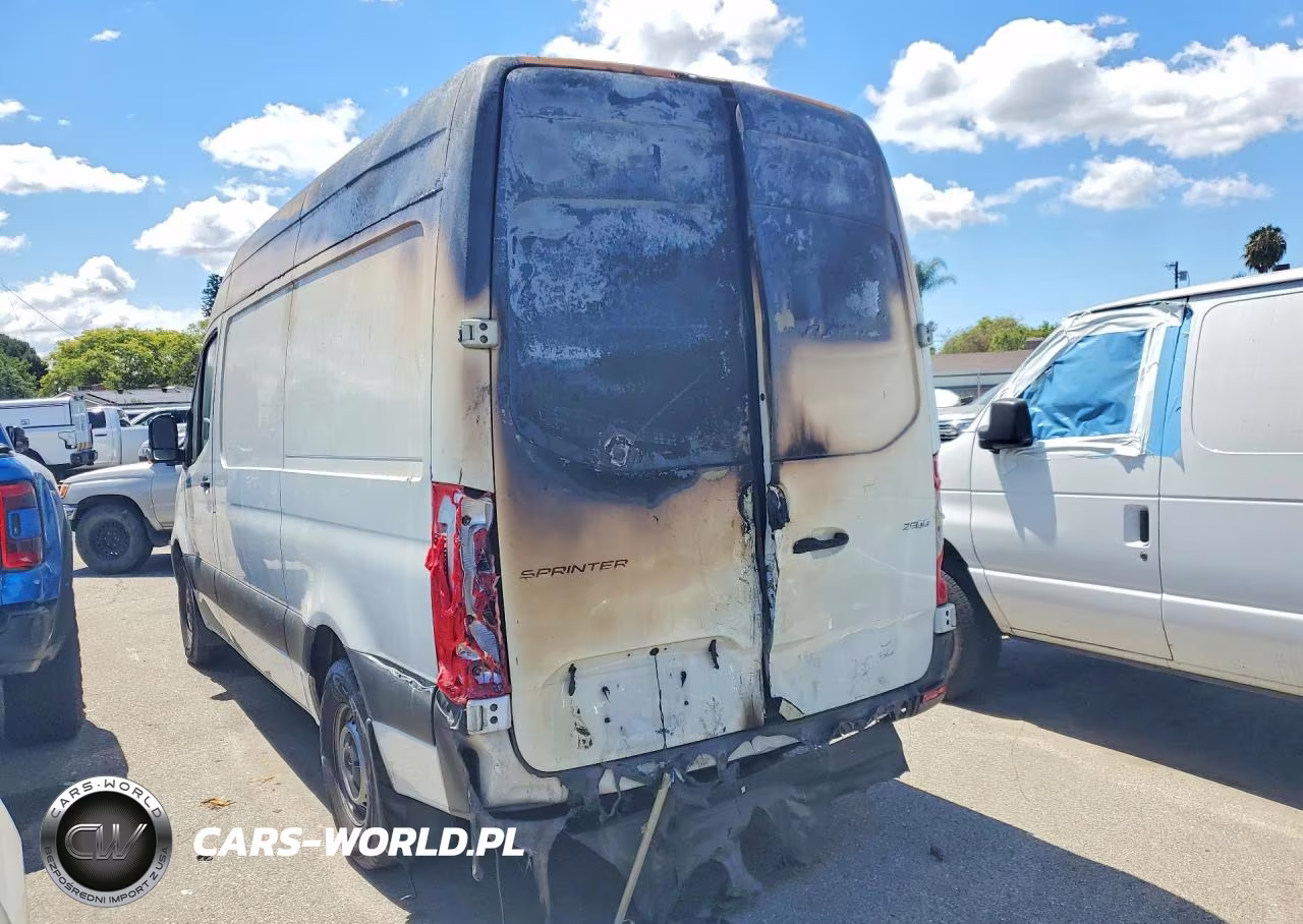 2021 Mercedes-Benz Sprinter 2500 VIN:W1W4DBHY0MT049185 - 2