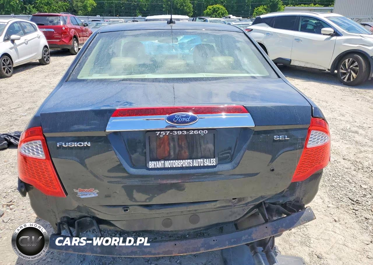 2010 Ford Fusion Sel VIN:3FAHP0JAXAR163512 - 6