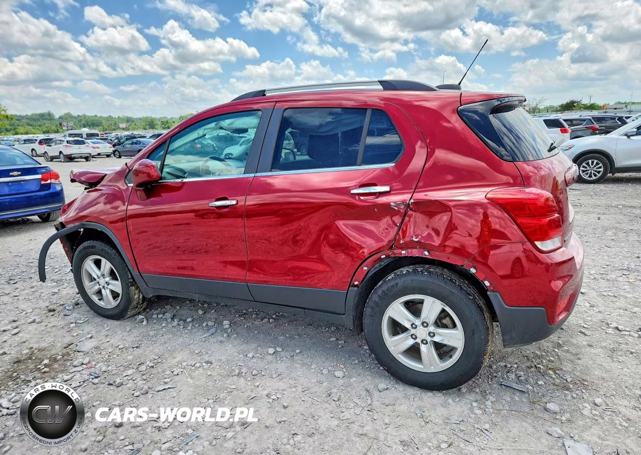 2019 Chevrolet Trax 1Lt VIN:3GNCJPSB7KL343421 - 2