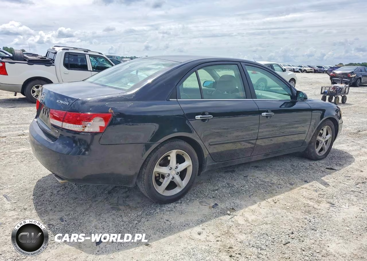 2006 Hyundai Sonata Gls V6 VIN:5NPEU46F66H153748 - 3