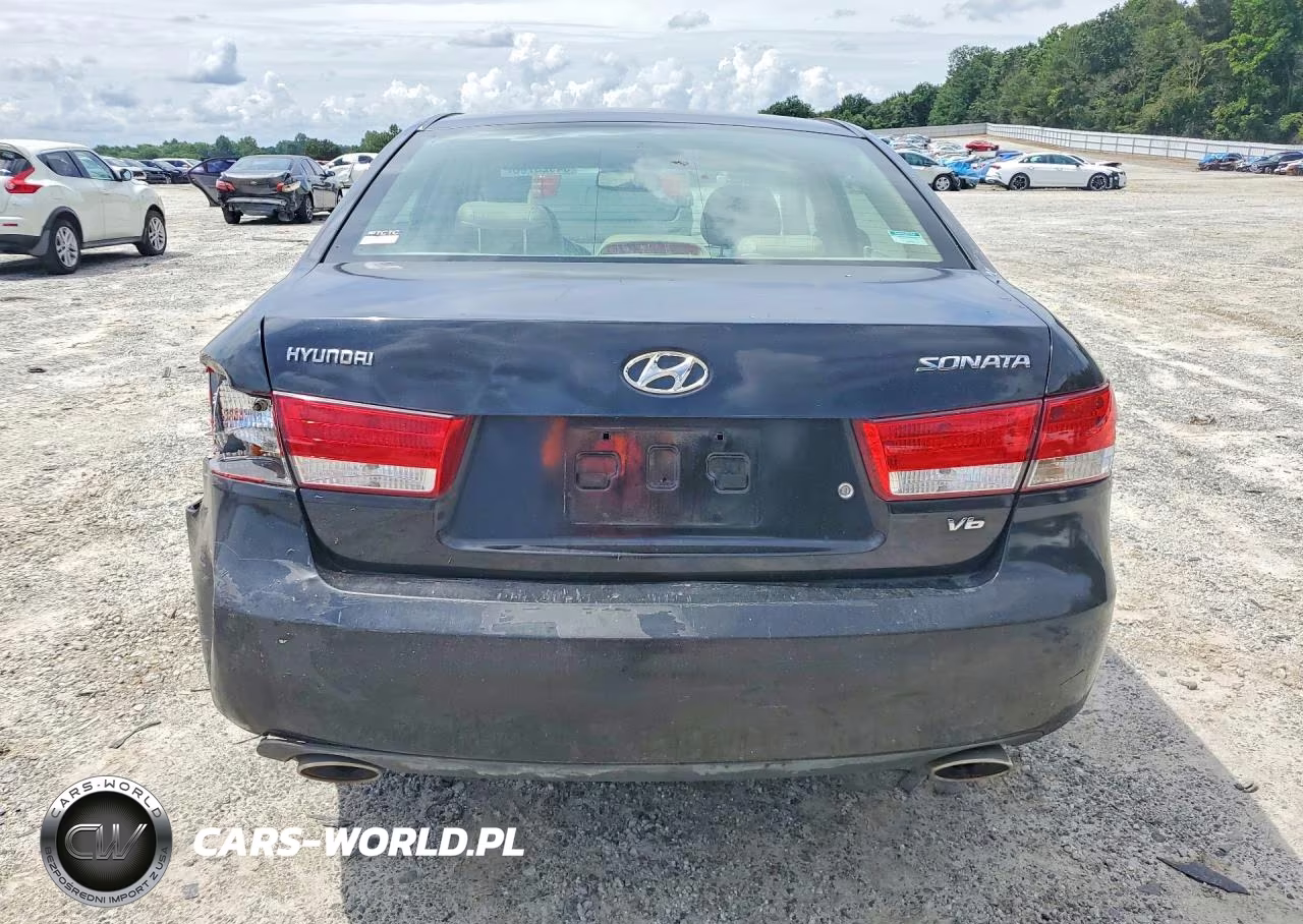 2006 Hyundai Sonata Gls V6 VIN:5NPEU46F66H153748 - 6