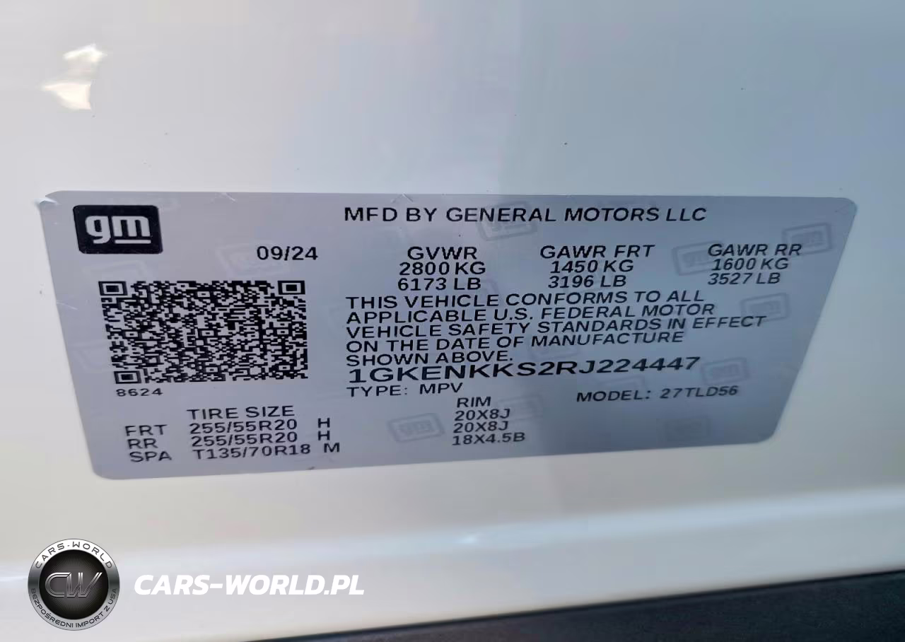 2024 GMC Acadia Uplevel VIN:1GKENKKS2RJ224447 - 13