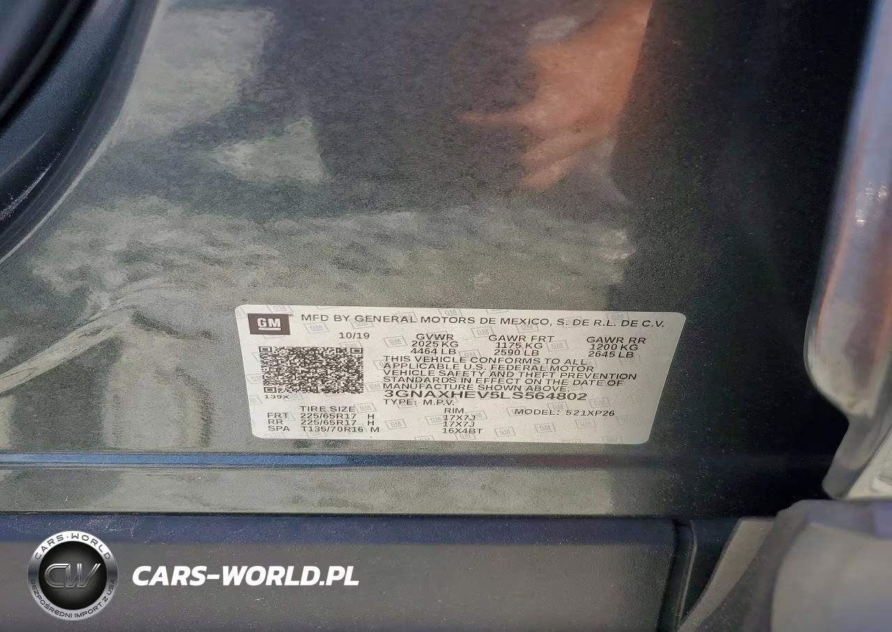 2020 Chevrolet Equinox Ls VIN:3GNAXHEV5LS564802 - 13