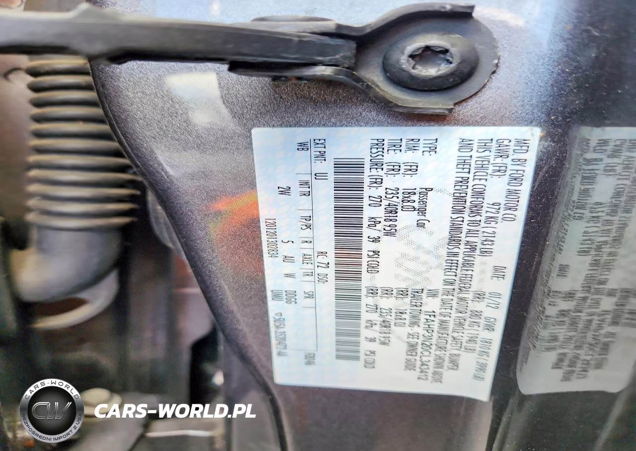 2012 Ford Focus Titanium VIN:1FAHP3N20CL343412 - 13