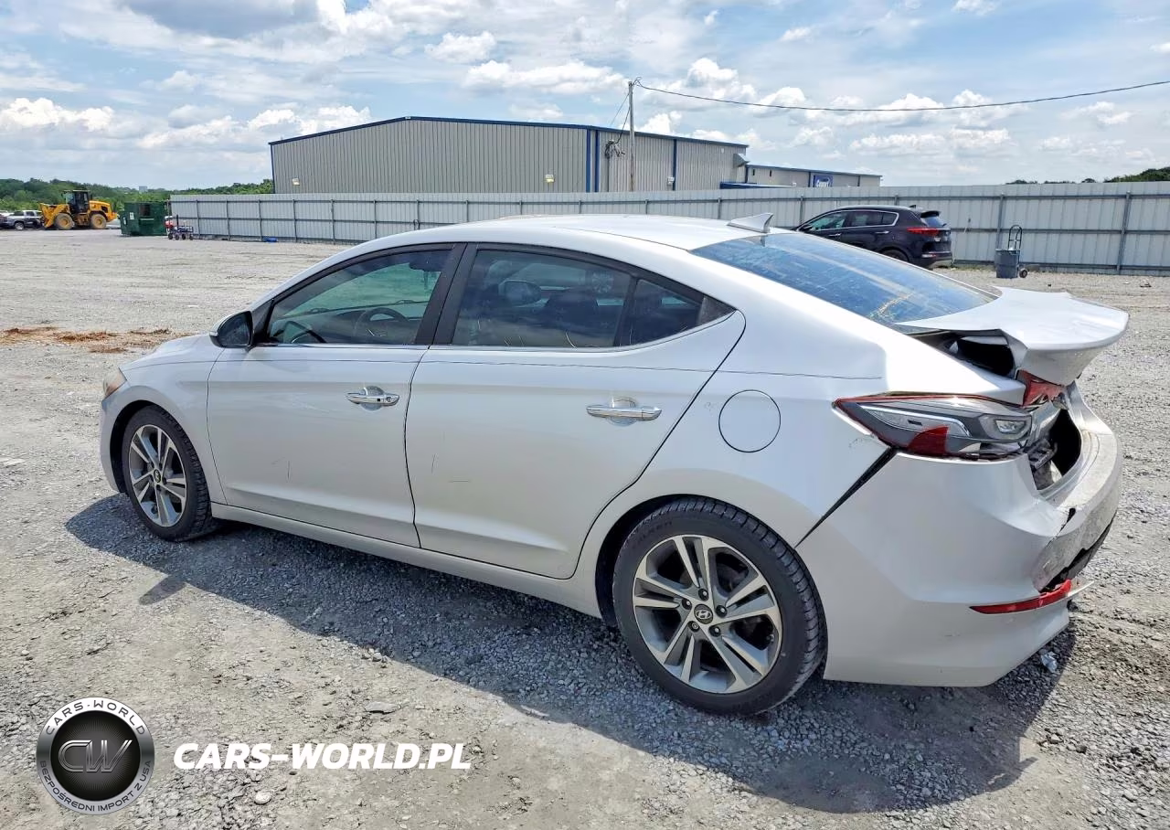 2017 Hyundai Elantra Limited VIN:KMHD84LF5HU174633 - 2