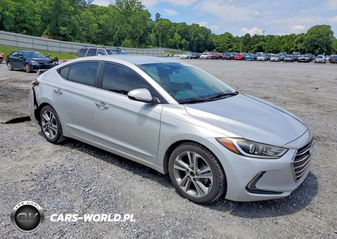 2017 Hyundai Elantra Limited VIN:KMHD84LF5HU174633 - 4
