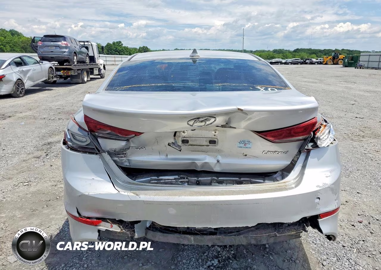 2017 Hyundai Elantra Limited VIN:KMHD84LF5HU174633 - 6