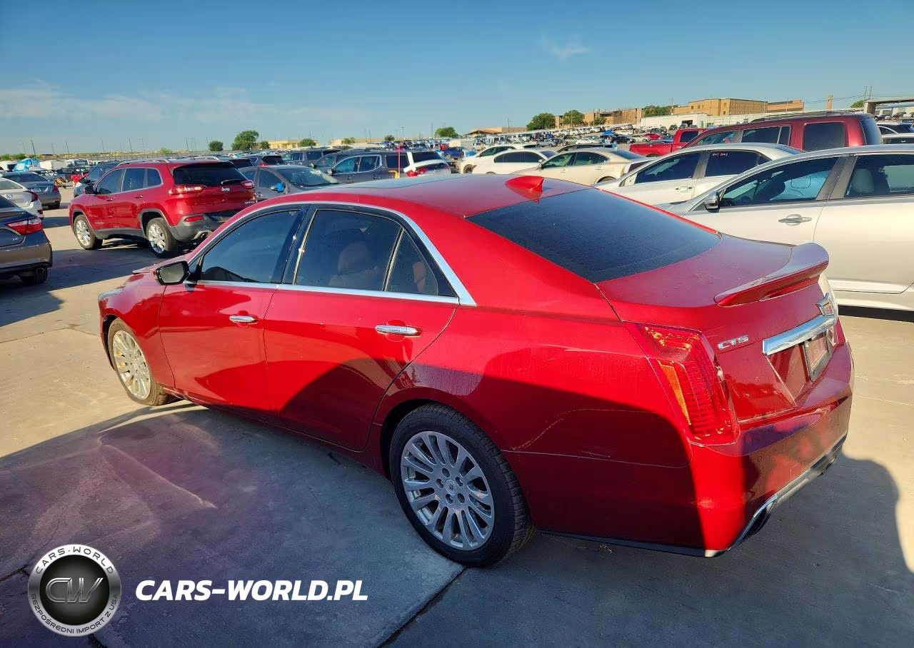 2017 Cadillac Cts Luxury VIN:1G6AR5SS8H0214299 - 2
