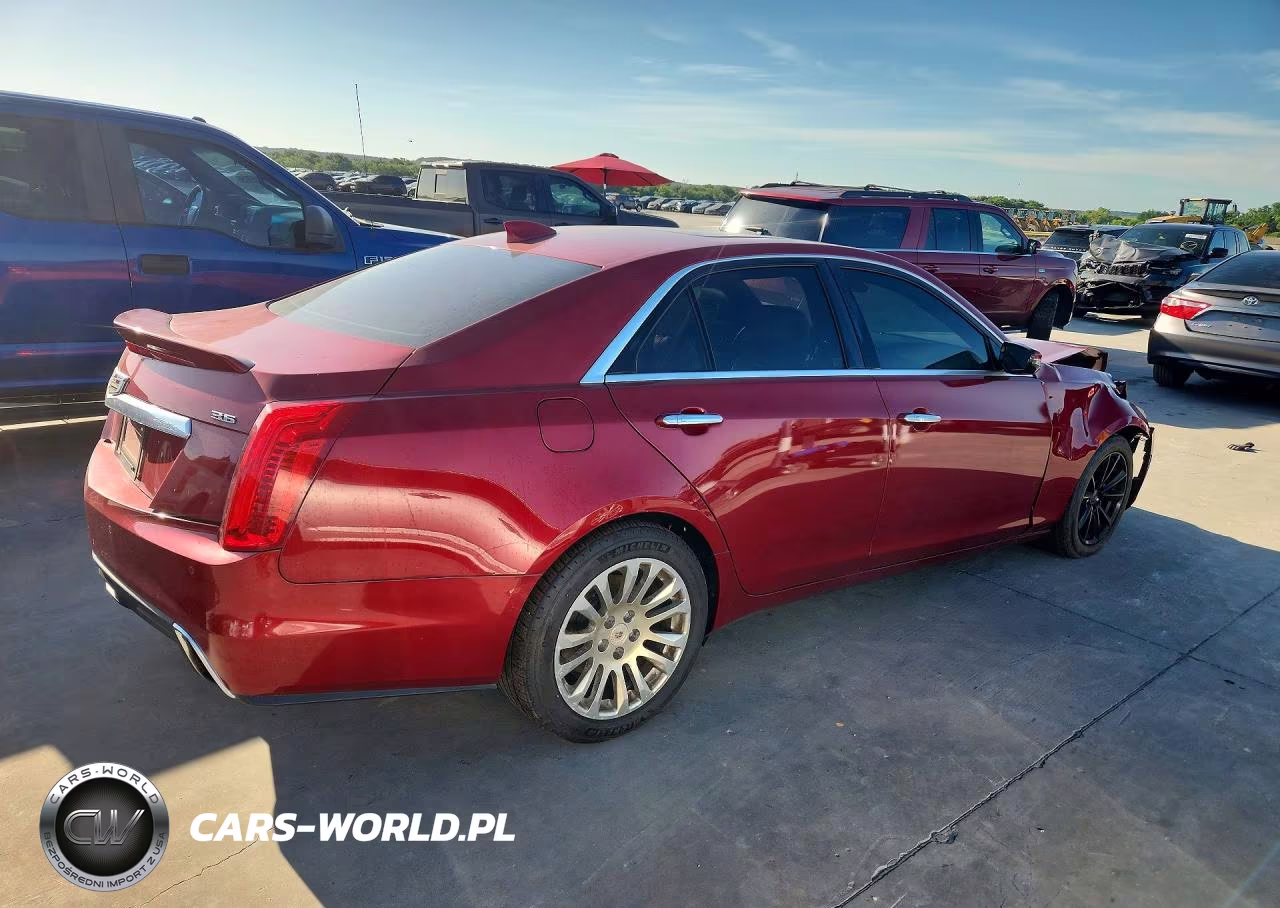 2017 Cadillac Cts Luxury VIN:1G6AR5SS8H0214299 - 3